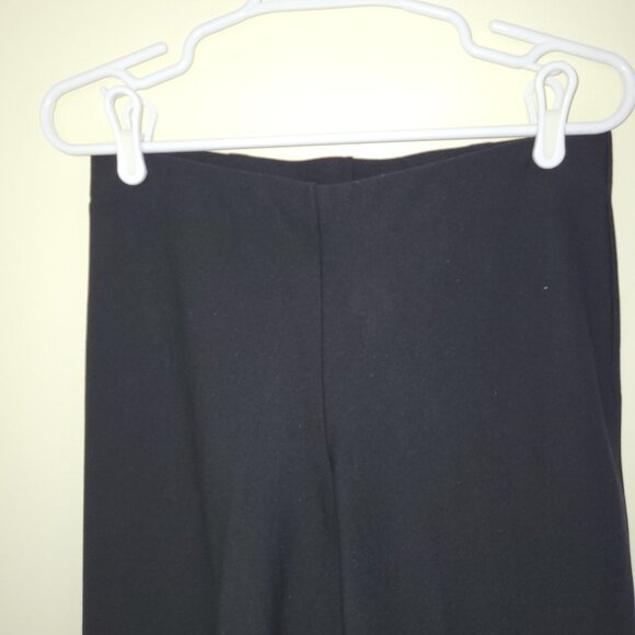 NWT Eileen Fisher Washable Stretch Crepe Straight Leg Crop Pant Black Size S - Picture 5 of 12